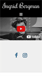 Mobile Screenshot of ingridbergman.com