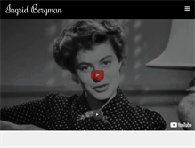 Tablet Screenshot of ingridbergman.com